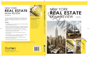 new york exam review - Lee Institute Massachusetts Real Estate