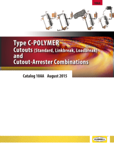 Type C-POLYMER - Hubbell Power Systems