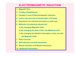 Electromagnetic induction and AC