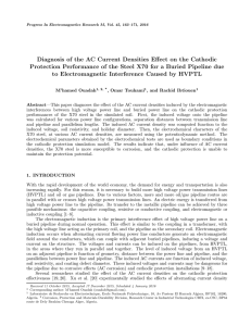 Diagnosis of the AC Current Densities Effect on the Cathodic