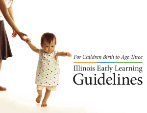Illinois Early Learning Guidelines - the Illinois Early Learning Project!