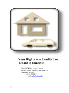 Your Rights as a Landlord or Tenant in Illinois