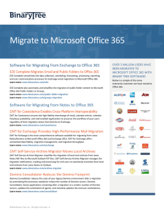 Migrate to Microsoft Office 365