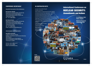 International Conference on Nuclear Security