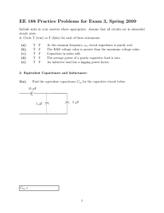 EE 188 Practice Problems for Exam 3, Spring 2009