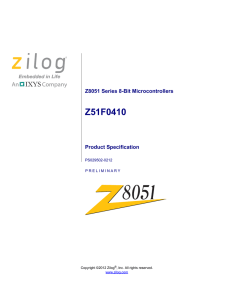 Z51F0410 Product Specification