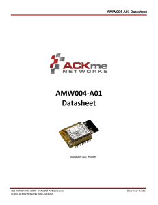 AMW004-A01 Datasheet