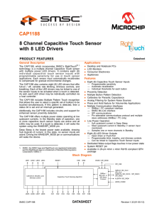 CAP1188 - Microchip