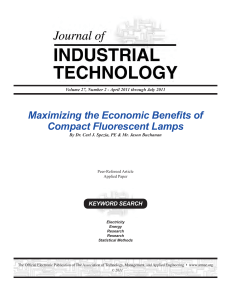 Maximizing the Economic Benefits of Compact Fluorescent Lamps