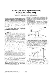 a novel low-power input-independent mos ac/dc charge pump