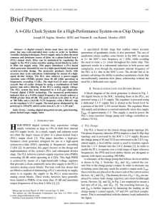 A 4-GHz clock system for a high-performance system-on