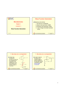 Wave Function Generation