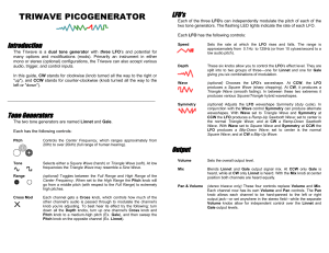 triwave picogenerator