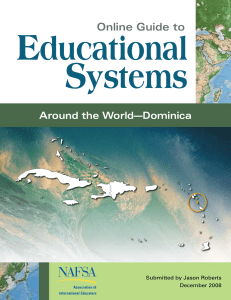 Online Guide to Educational Systems, Around the World