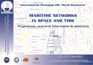 1 International Workshop ERC World Seastems