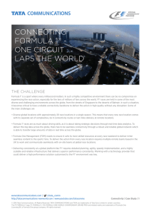 connecting formula 1® - one circuit laps the world