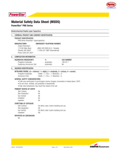 MSDS - Digi-Key Electronics