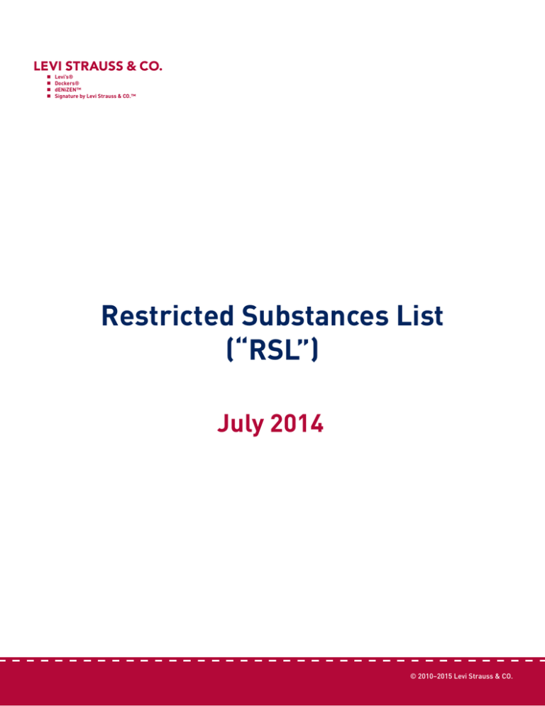 restricted-substances-list-rsl