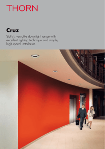 Cruz - Thorn Lighting