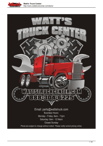 PDF Catalog - Watts Truck Center