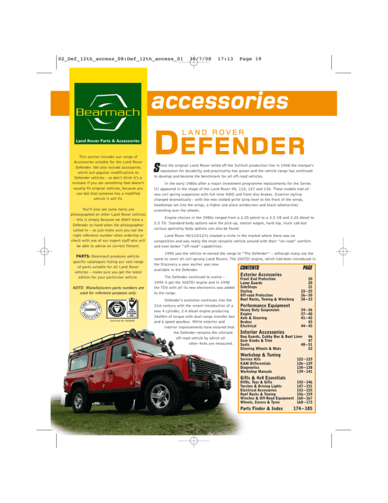 Land Rover Defender 3.5 V8 Carb In-Line Fuel Filter Quality Bearmach Part