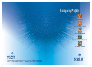Odis Company Profile - Israel Trade Commission