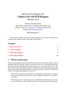 Cadence OrCAD PCB Designer