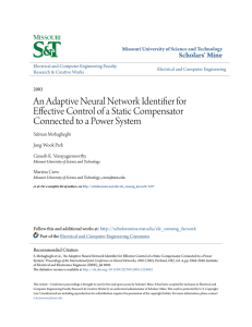 An Adaptive Neural Network Identifier for Effective