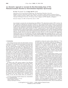 Photoelectrocatalytic Reaction by