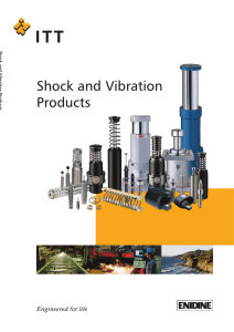 Shock and Vibration Products