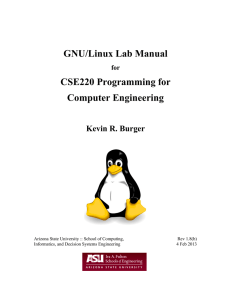 CSE220 GNU/Linux Lab Manual