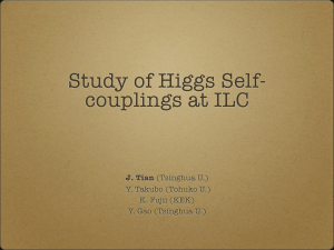 Study of Higgs Self