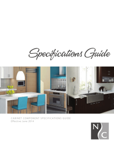 Specifications Guide