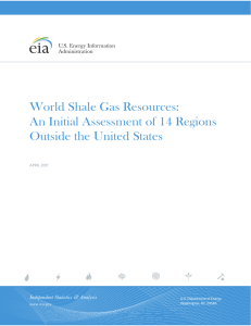 World Shale Gas Resources - Penn State Marcellus Center for
