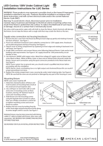 LED Contrax Instructions