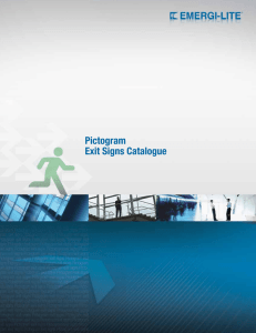 Pictogram Exit Signs Catalogue (Download PDF)