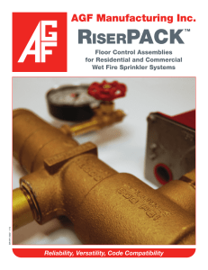 riserpack - AGF Manufacturing