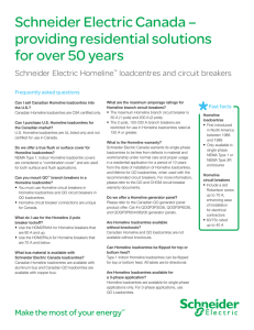 Schneider Electric Canada – providing residential solutions for over