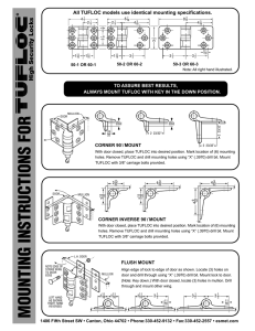 Tufloc Lock - Assembly