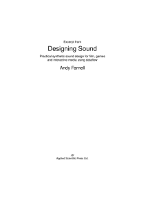 „Designing Sound“ by Andy Farnell