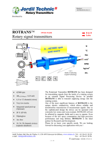 Rotary signal transmitters