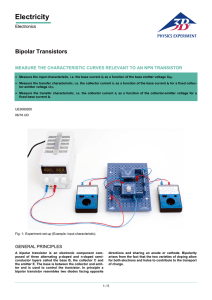 Bipolar Transistors