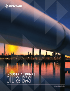 industrial pumps - Pentair Water Literature