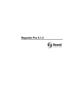 Reporter Pro 5.1.3