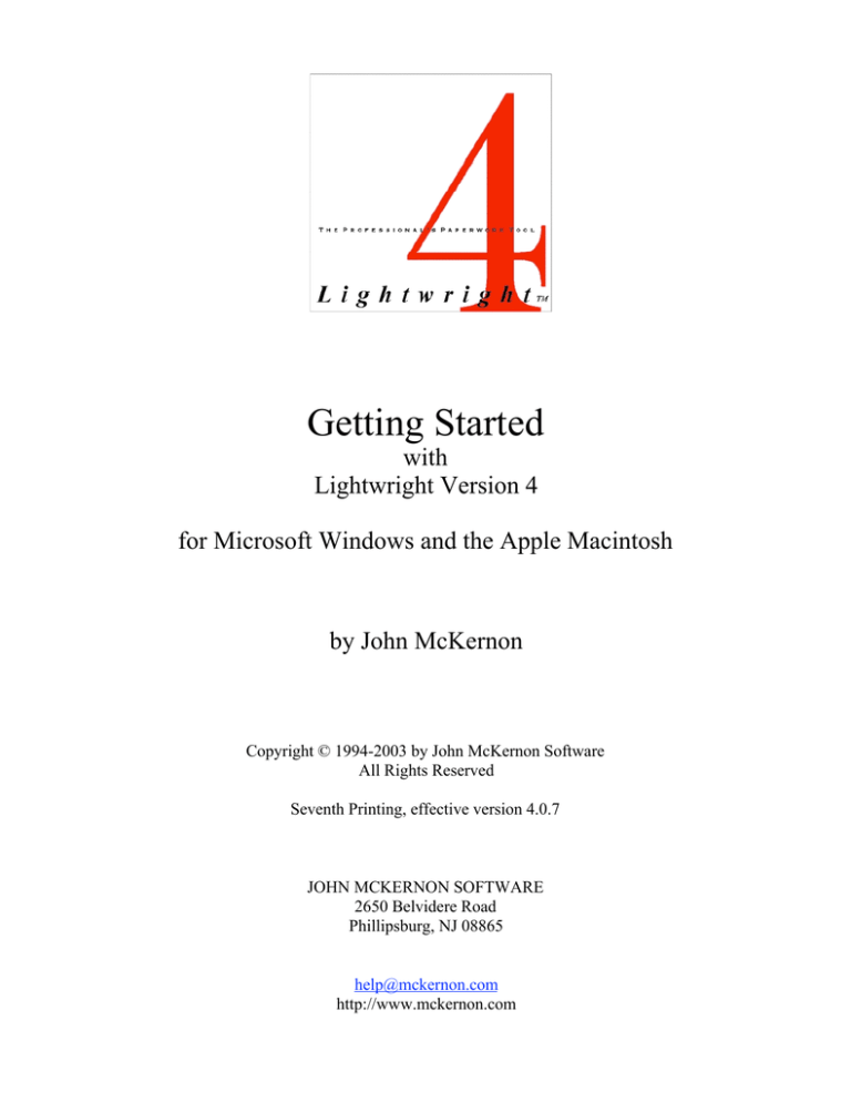 Getting Started - Stagecraft Fundamentals