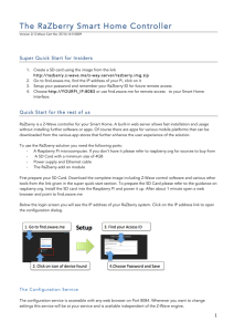 The RaZberry Smart Home Controller - Z