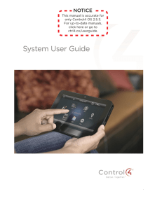 System User Guide
