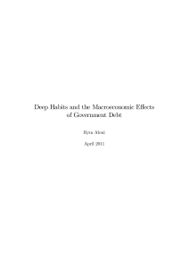 Deep Habits and the Macroeconomic Effects of Government Debt