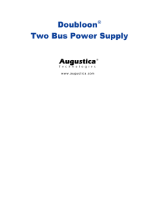 Doubloon® Two Bus Power Supply