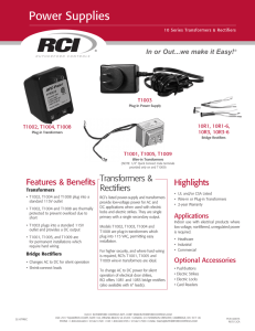 Power Supplies - Rutherford Controls